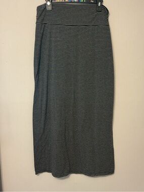 Faded Glory Striped Maxi Skirt
